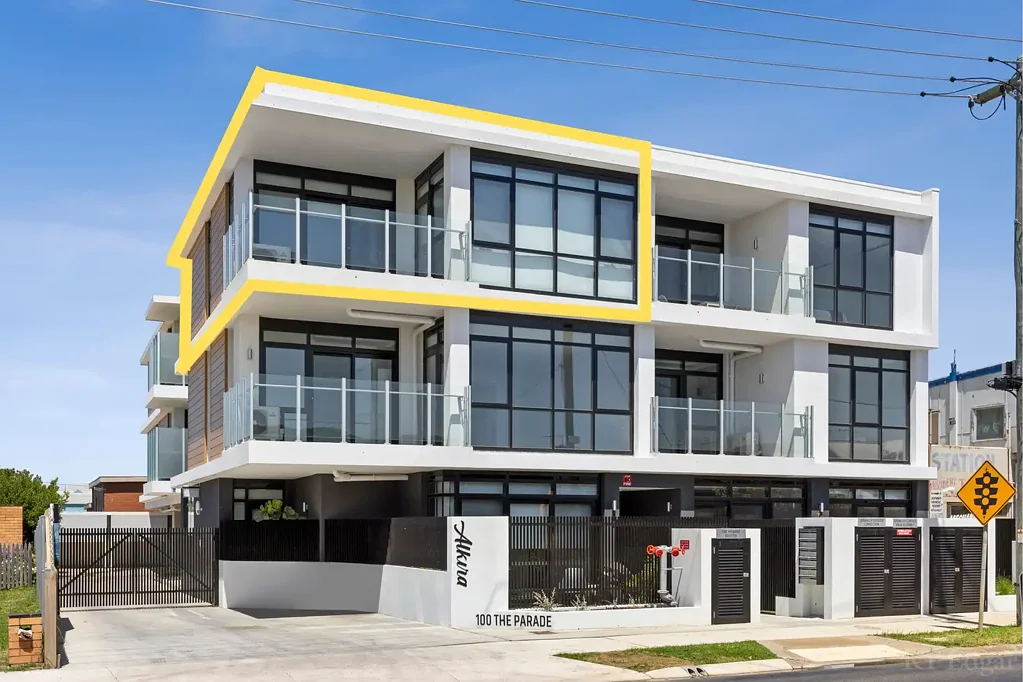 Ocean Grove 2房  Luxury Apartment With Ocean Views