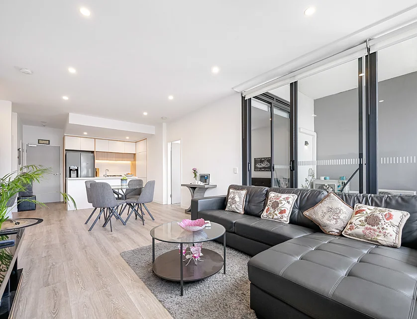 501/81C Lord Sheffield Circuit, Penrith, Outer Western Sydney, 2 Schlafzimmer, 2 Badezimmer, Apartment