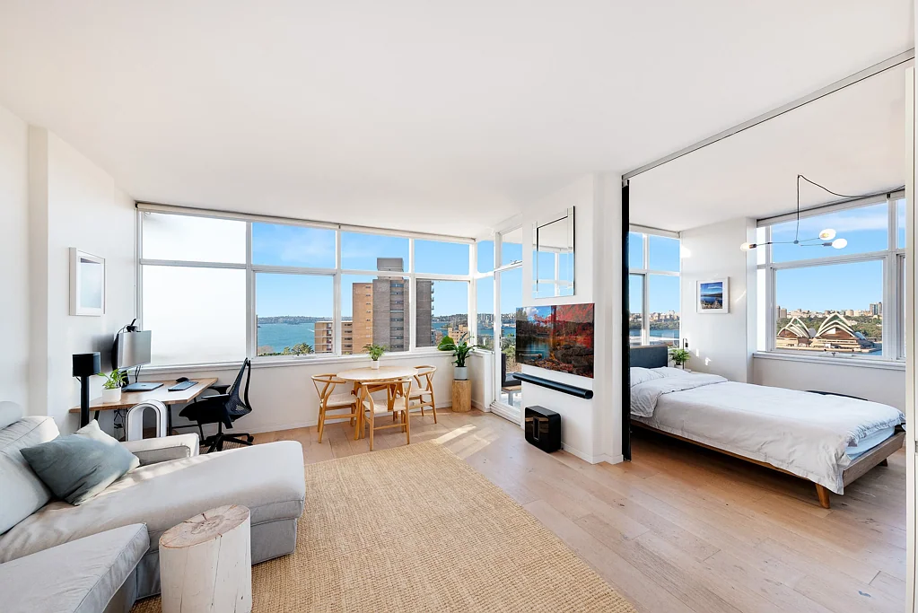 Fully Furnished - Top Floor Views across Iconic Sydney Harbour