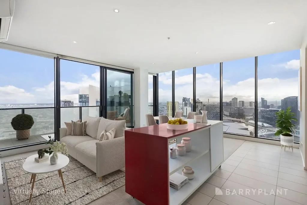 Southbank 2房 壮丽CBD海湾景观 豪华两居室 高端厨房设计 夹层专属车位 便利市中心生活 Luxury Living Above the Skyline!