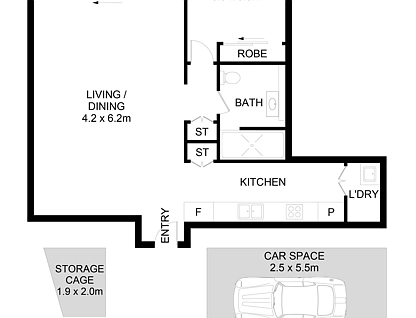 705/11 Australia Avenue, Sydney Olympic Park, Parramatta (Northwest suburbs), 1 ห้องนอน, 1 ห้องน้ำ, Apartment