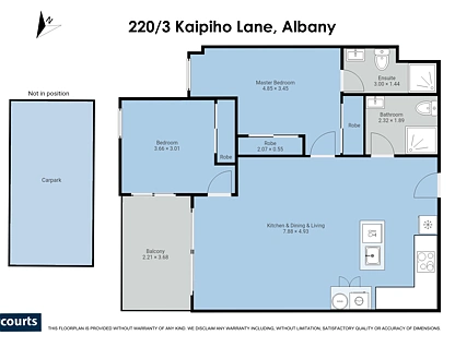 220/3 Kaipiho Lane, Albany, North Shore City, 2 Bedrooms, 2 Bathrooms, Apartment