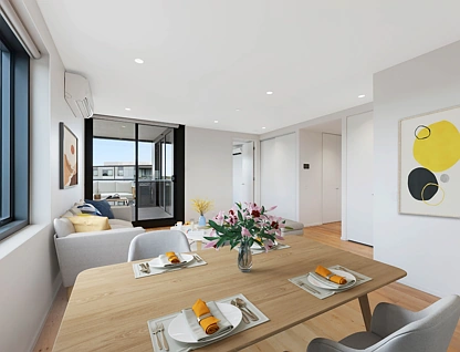601/8C Evergreen Mews, Armadale, Inner East Melbourne, 1房, 1浴, Apartment