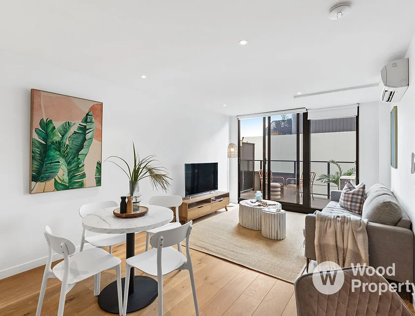 521/22 Barkly Street, Brunswick East, North Melbourne, 1 rūma, 1 rūma horoi, Apartment