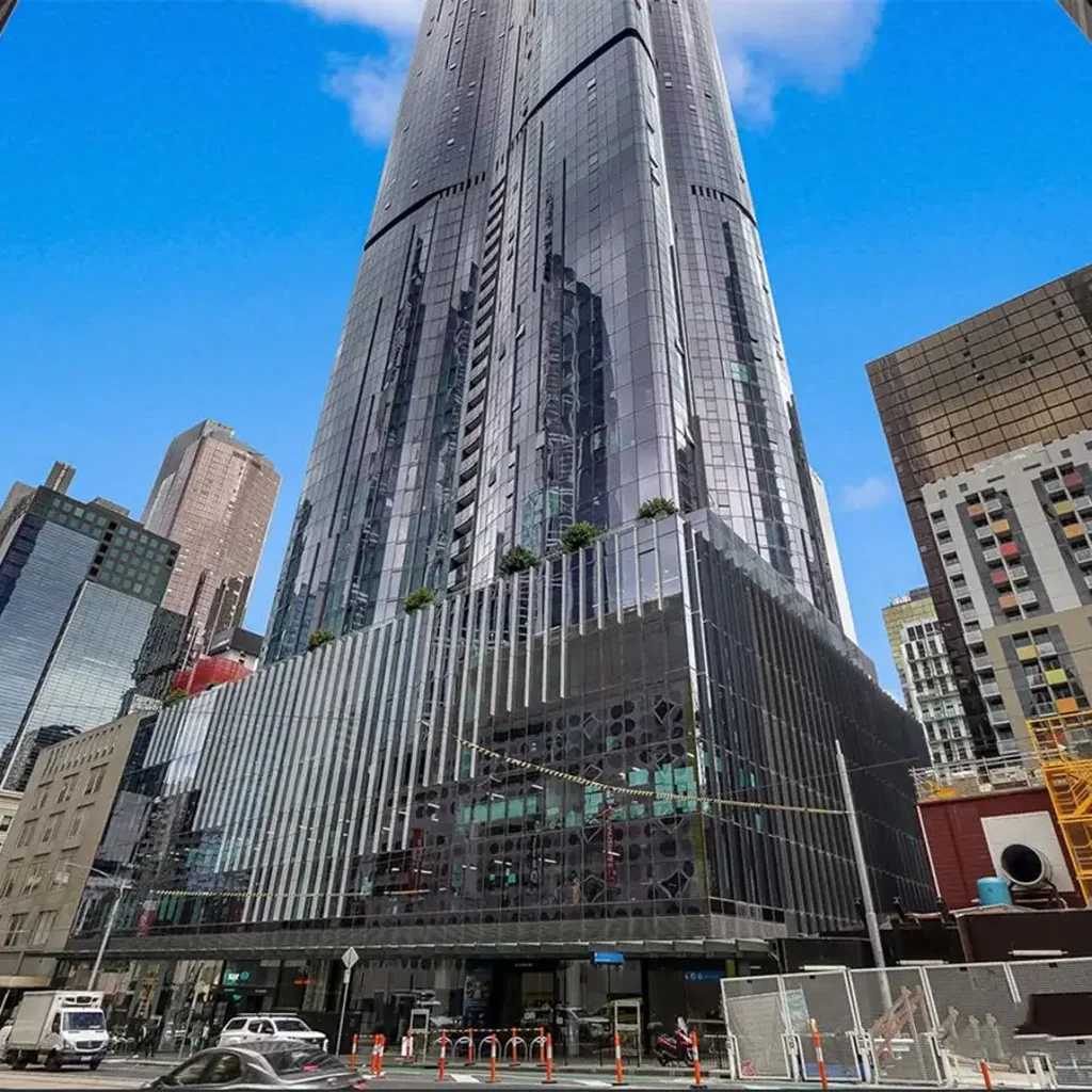 Melbourne 1房 CBD景观一室公寓 33层阳光满溢 优雅玫瑰金饰件 高端木地板 顶级设施配套 免费电车圈内 投资自住首选！ Aurora Melbourne Central - Rare 1 Bed with Car Park