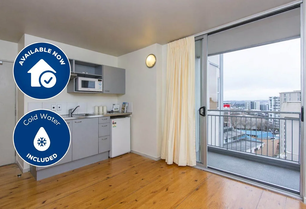 One bedroom in Scotia Tower Apartments