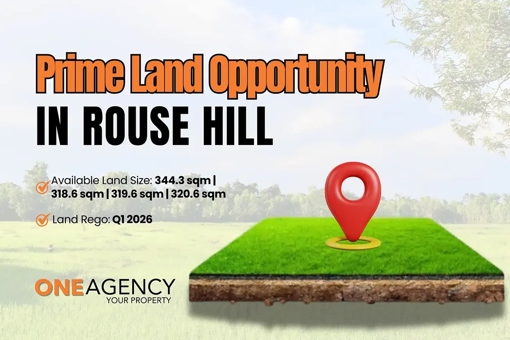 Rouse Hill Rouse Hill优质土地 318-344平米 宽敞地块 自由设计 家庭友好 地铁便捷 未来潜力 Prime Land Opportunity in Rouse Hill – Secure Your Future Today