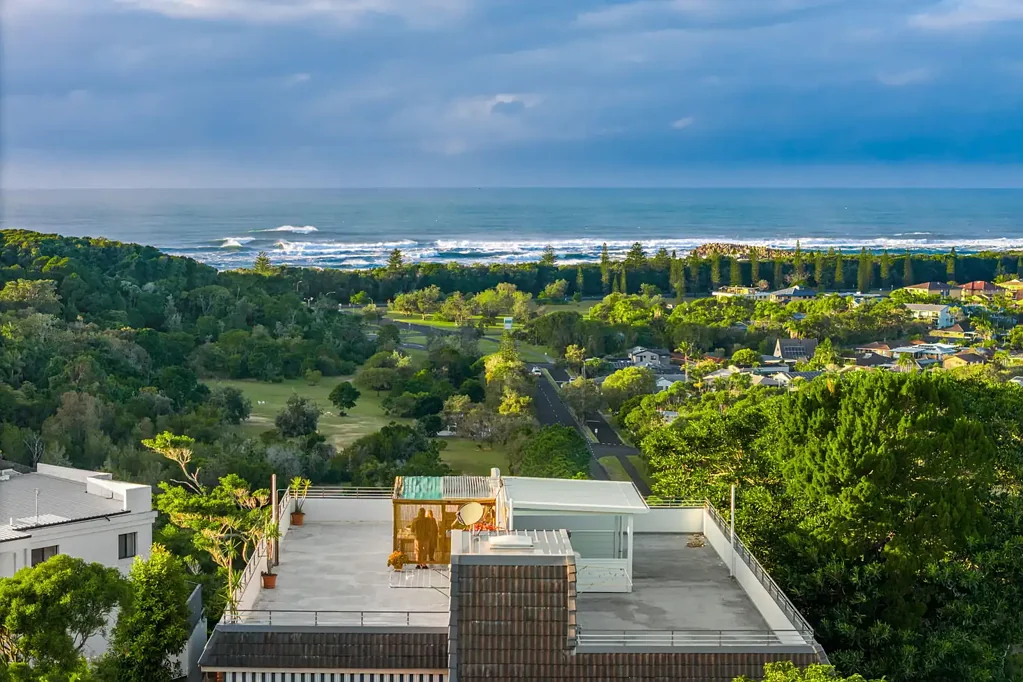 East Ballina 3部屋 Elevated Coastal Apartment, Roof Top Terrace and Panoramic Views