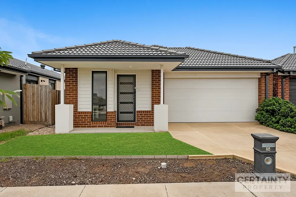 Wyndham Vale 4房 2022年新建 308平米地块 四房双车库 现代厨房 低维护后院 靠近火车站 学校购物 Modern Family Living with Space, Style & Long-Term Value!