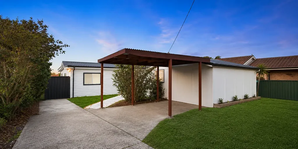 Modern three bedroom home