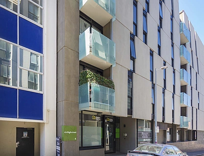 709/6-8 High Street, North Melbourne, Melbourne CBD, 1 chambres, 1 salles de bain, Studio