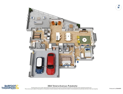 38A Totara Avenue, Pukekohe, Franklin, Auckland, 3房, 2浴, 独立屋