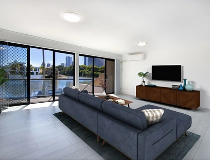2/23 Hooker Boulevard, Broadbeach Waters, QLD 4218, 2房, 2浴, Townhouse