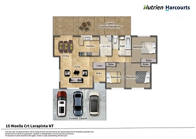 15 Woolla Court, Larapinta, NT 875, 3 slaapkamers, 1 badkamers, House
