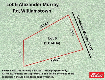 Lot 6 Alexander Murray Road, Williamstown, Barossa - Yorke - Mid North, 0 રૂમ, 0 બાથરૂમ, Section