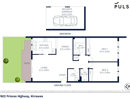 13/602-608 Princes Highway, Kirrawee, Sutherland Shire, 2 chambres, 1 salles de bain, Apartment