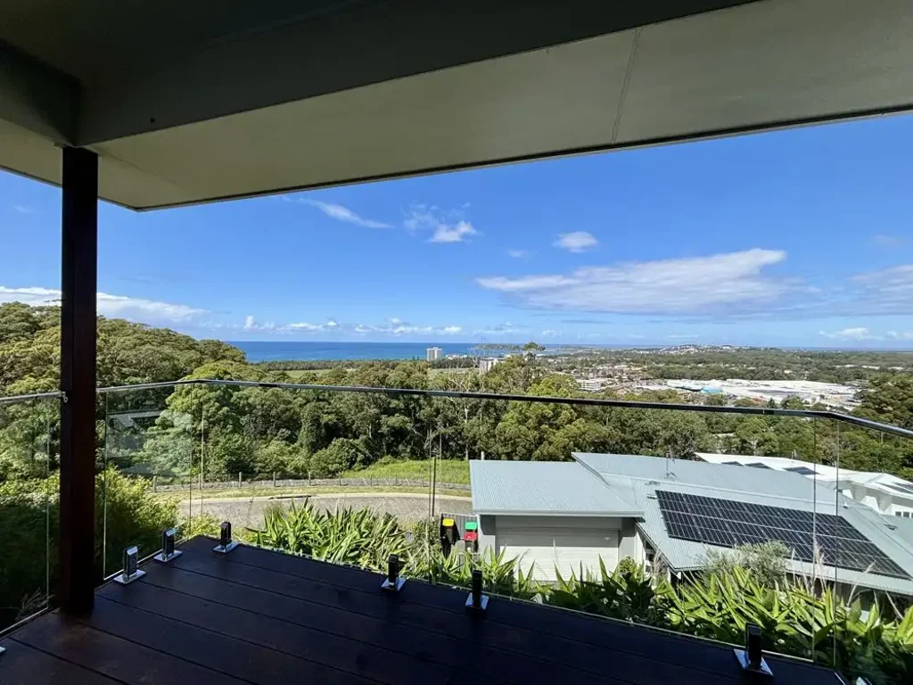 Captivating views from this new executive home!
