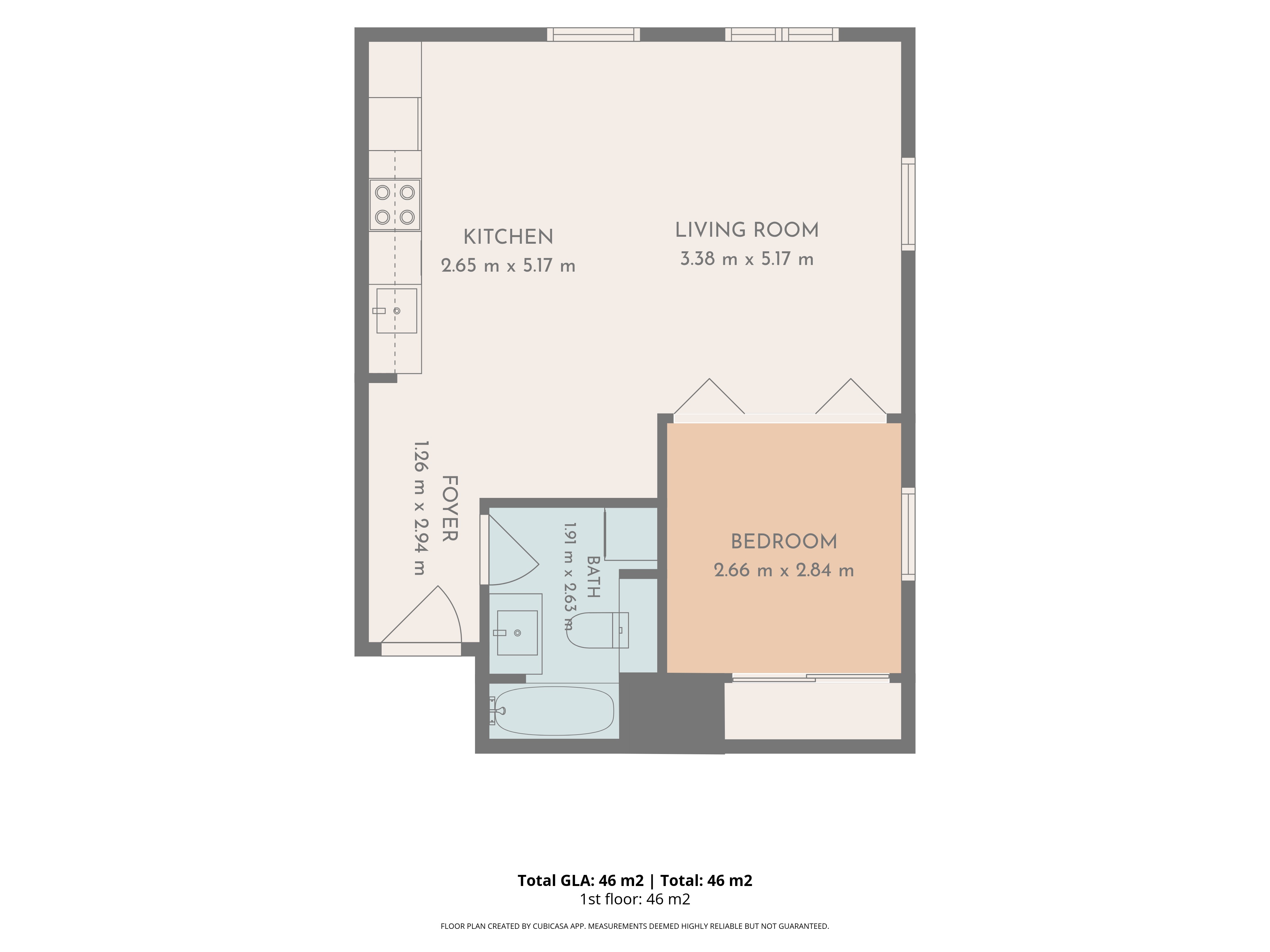 2F/92 Nelson Street, Auckland Central, photo 2
