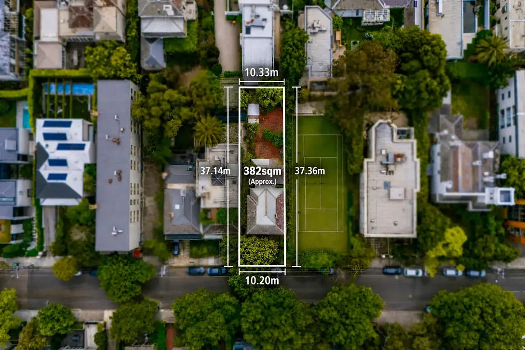 South Yarra 3chambre Build your top of the hill dream home