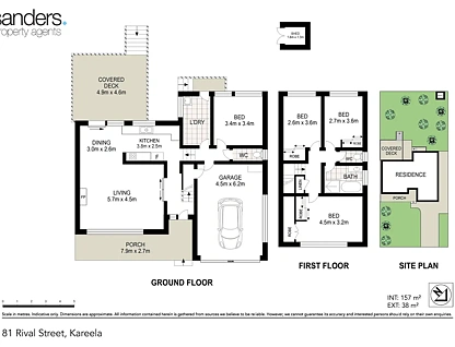 81 Rival Street, Kareela, NSW 2232, 4 ਕਮਰੇ, 1 ਬਾਥਰੂਮ, House