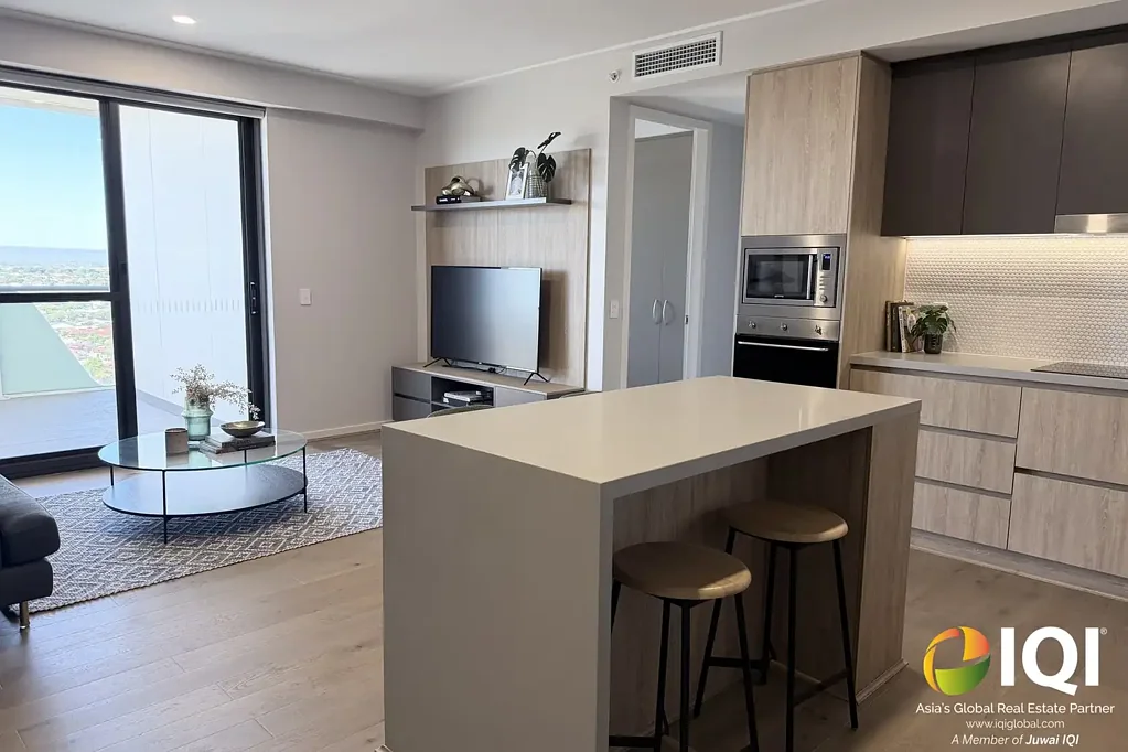 Burswood 2ਬੈੱਡਰੂਮ Sophisticated Urban Living with Sunrise Views