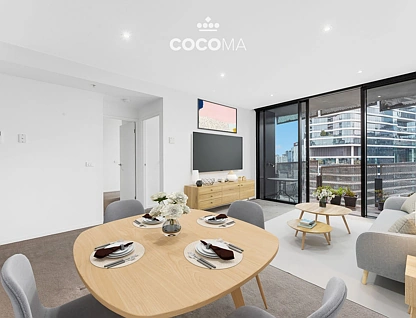1505/18 Waterview Walk, Docklands, VIC 3008, 2 ਕਮਰੇ, 1 ਬਾਥਰੂਮ, Apartment