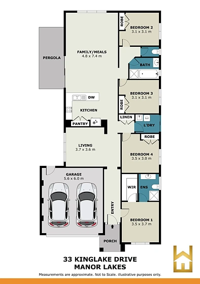 33 Kinglake Drive, Manor Lakes, VIC 3024, 4 slaapkamers, 2 badkamers, House