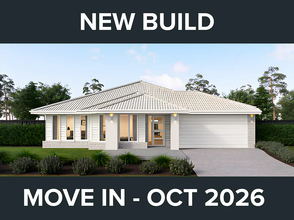 Nikenbah 4房  MOVE INTO A BRAND NEW HOME - OCT 2026 - Coastal Hamptons Charm, Bush Outlook and a Backyard That Feels Like Freedom