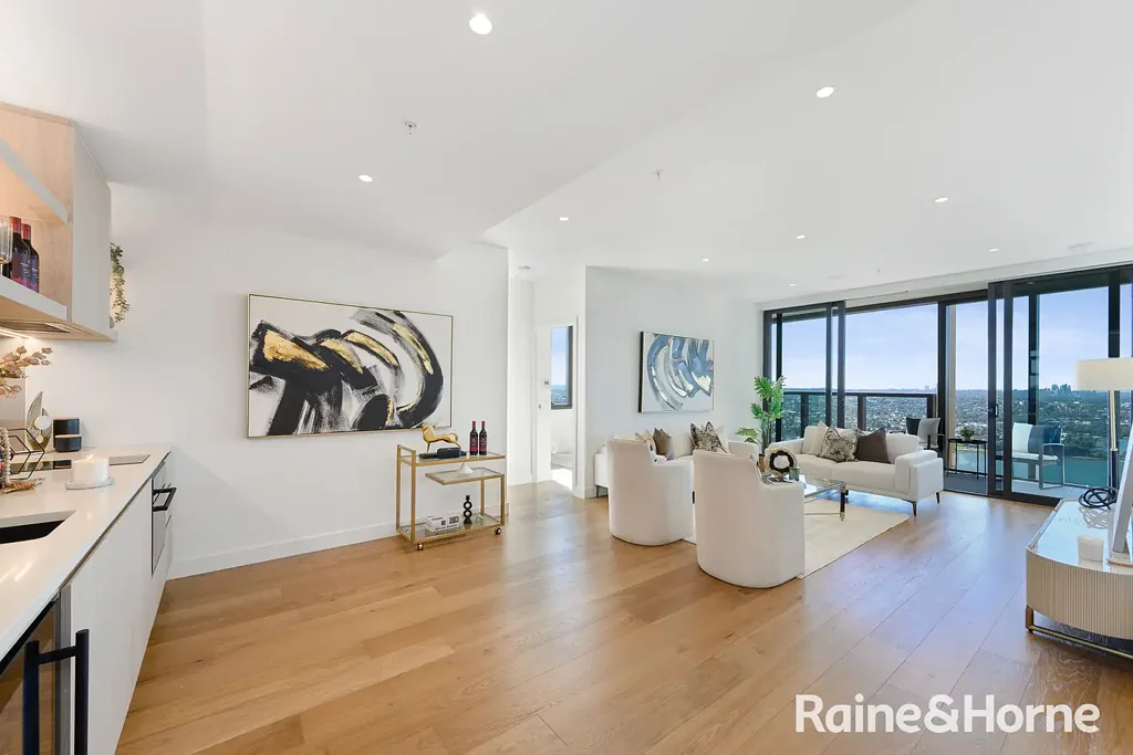 Rhodes 5 Bedroom Rare Conjoined 5-Bedder 226 SQM Sky Home with Uninterrupted 270° Harbour & City Views in The Peake