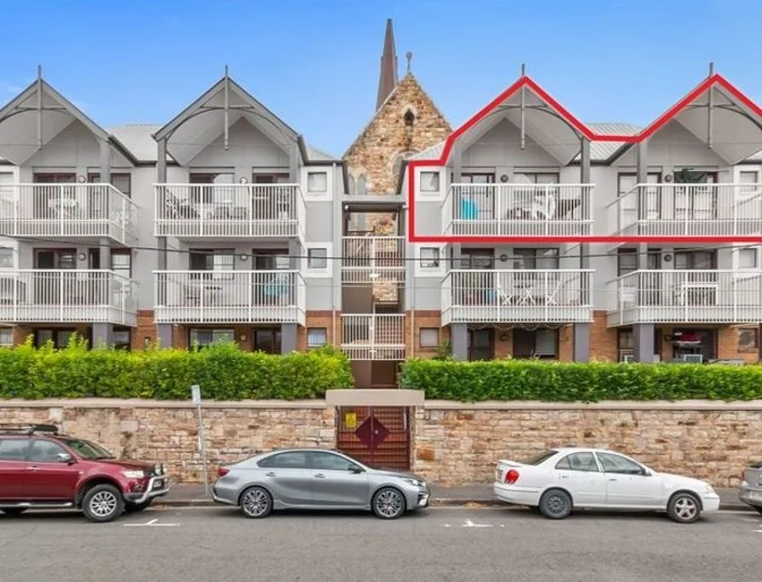8/16 Phillips St, Spring Hill, QLD 4000, 2 ਕਮਰੇ, 2 ਬਾਥਰੂਮ, Apartment