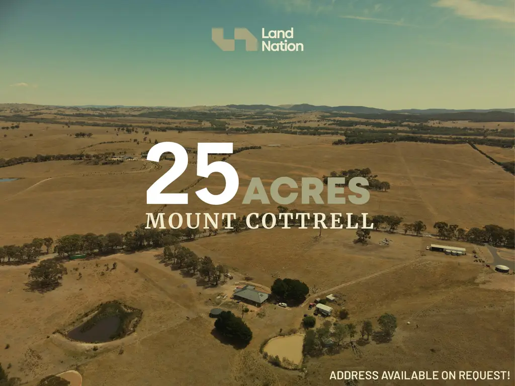 Mount Cottrell Rare 25-Acre Landholding in Mount Cottrell's Green Wedge Zone!