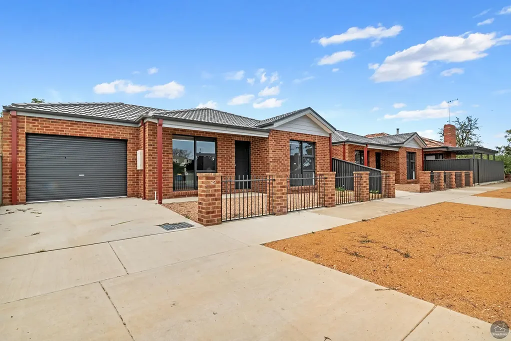 Modern two bedroom unit