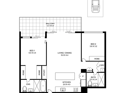 223/1 Kingfisher Street, Lidcombe, Parramatta (Northwest suburbs), 2 Kuwarto, 2 Banyo, Apartment