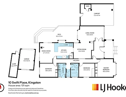 10 Swift Place, Kingston, TAS 7050, 3房, 1浴, House