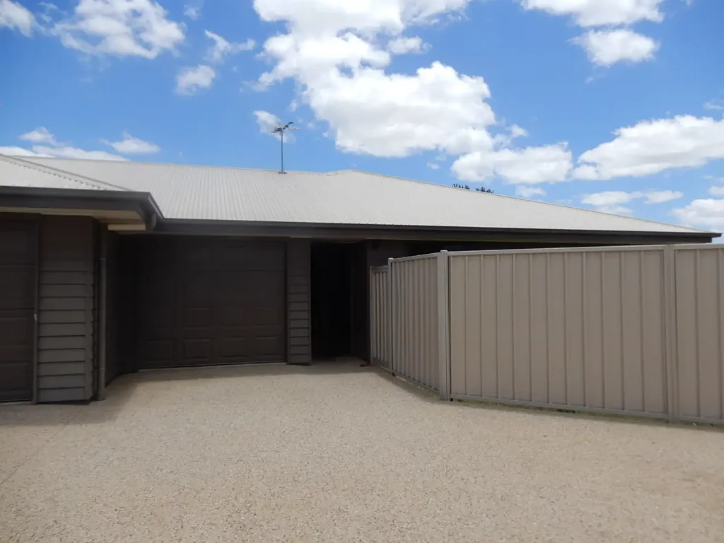 Spacious unit with good sized garden/outdoor area