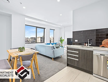 7 Scotia Place, Auckland Central, Auckland City, 2 ਕਮਰੇ, 1 ਬਾਥਰੂਮ, Apartment