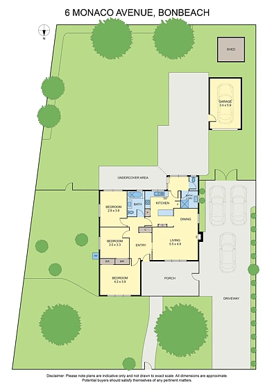 6 Monaco Avenue, Bonbeach, VIC 3196, 3 chambres, 1 salles de bain, House