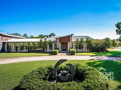 Kialla 5chambre Luxury 8-Acre Lifestyle Estate / Dual Living & Equestrian Facilities – Minutes to Shepparton!