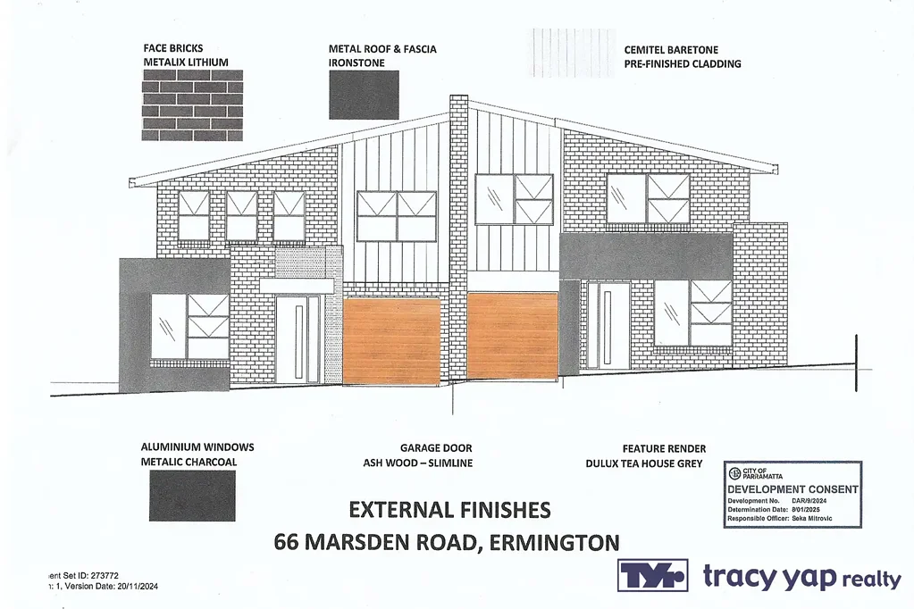 Ermington DA APPROVED DUPLEX SITE