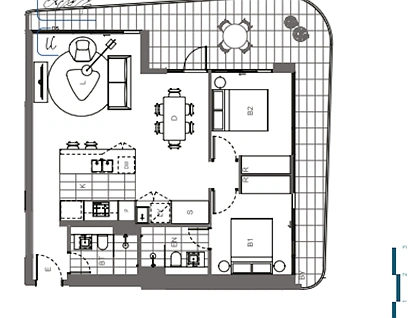 1012/21 Spurway Drive, Norwest, Central Tablelands, 2 Bedrooms, 2 Bathrooms, Unit