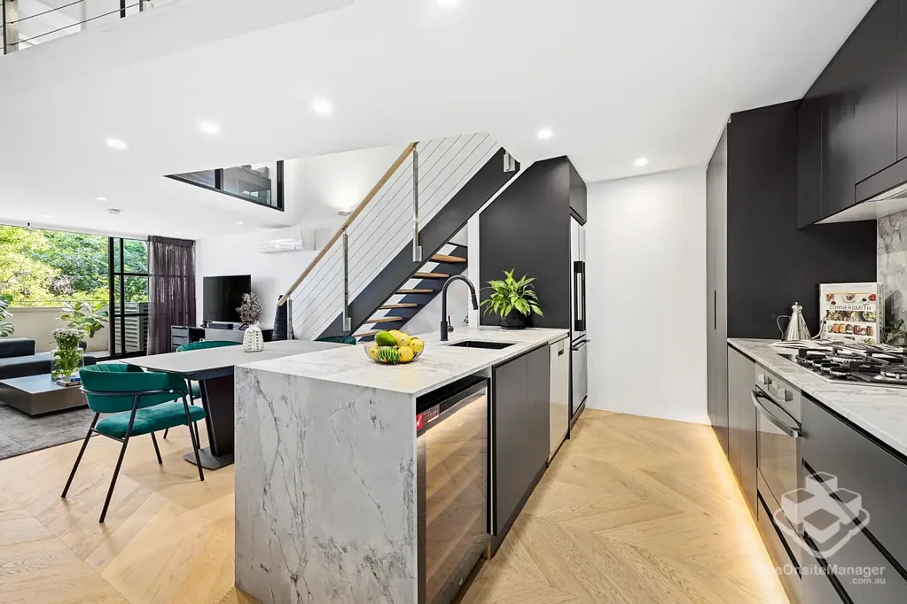 Renovated Sleek Designer Apartment with North-Facing Balcony and Leafy Views