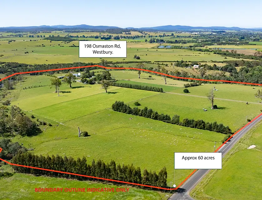 198 Osmaston Road, Westbury, Launceston and North East, 3 Bedrooms, 2 Bathrooms, Lifestyle Property