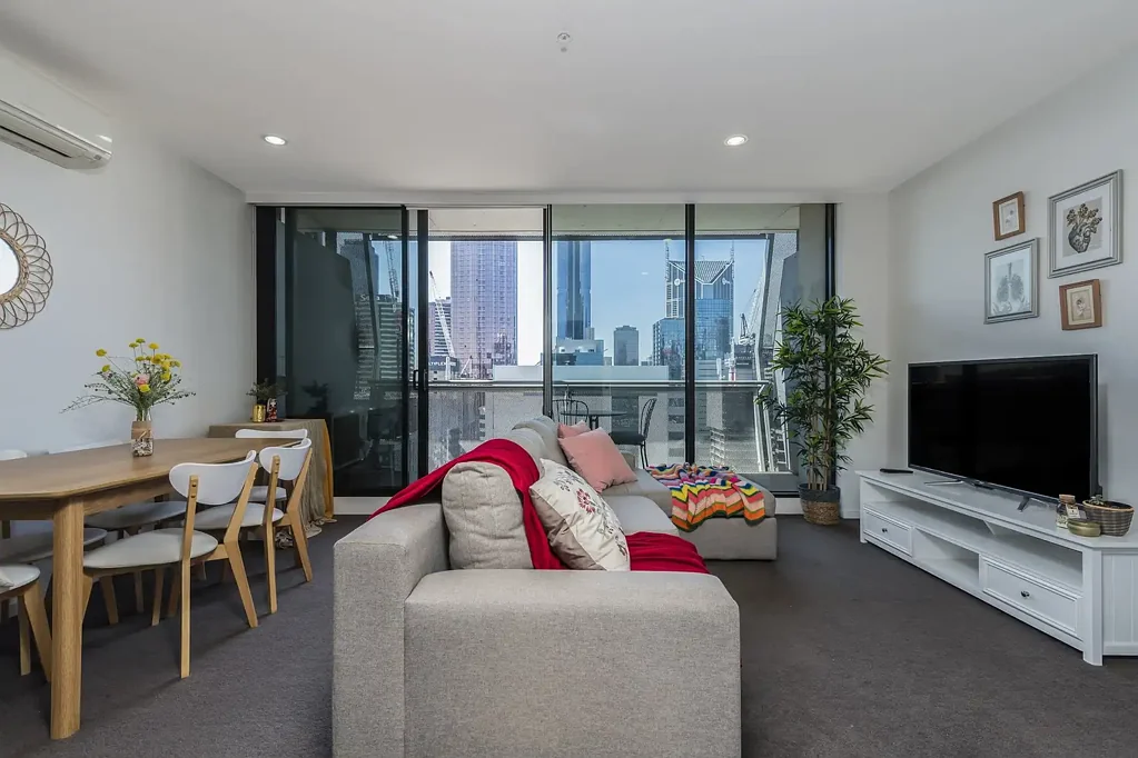 Melbourne 1ਬੈੱਡਰੂਮ Stylish one-bedroom city apartment in 'Art on the Park'