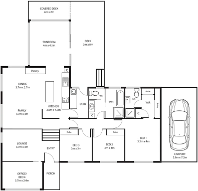 7 Cruikshank Street, Wanniassa, ACT 2903, 4 habitaciones, 2 baños, House