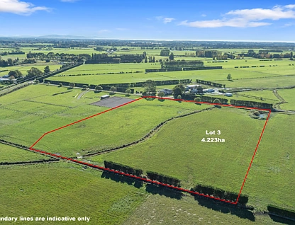 Lots 1-4 Ashens Road, Ohoka, Waimakariri, Canterbury, 0房, 0浴, 乡村物业建地