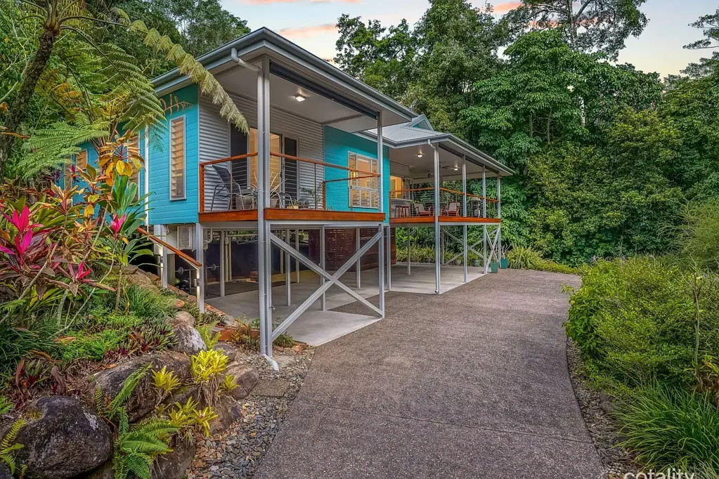 Redlynch 4Phòng ngủ Private Rainforest Retreat on Over an Acre with Creek, Mountain Views & Dual Access