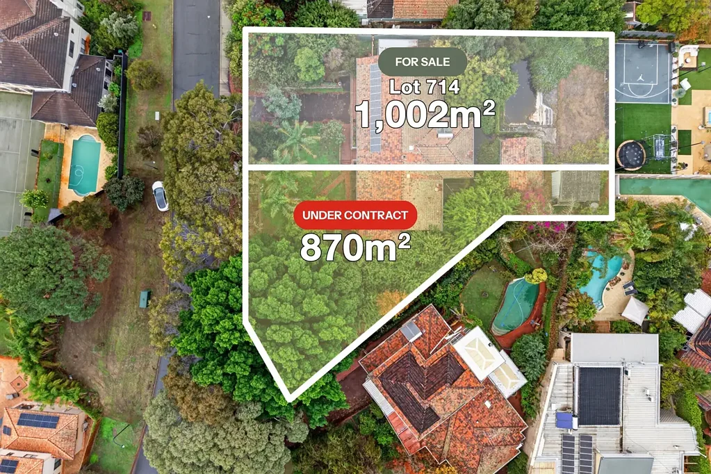 Coolbinia 5chambre Lot 714: 1,002 sqm FOR SALE.
Lot 689: 870sqm UNDER OFFER .