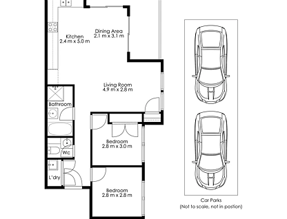 11/61-63 Kanooka Grove, Clayton, Bayside, 2房, 1浴, Apartment