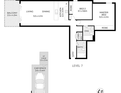 708/24 Dressler Court, Merrylands, Parramatta (Northwest suburbs), 2 habitaciones, 2 baños, Apartment