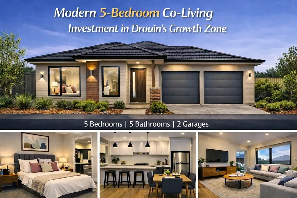 Drouin 5 Slaapkamer Modern 5‑Bedroom Co‑Living Investment in Drouin’s Growth Zone